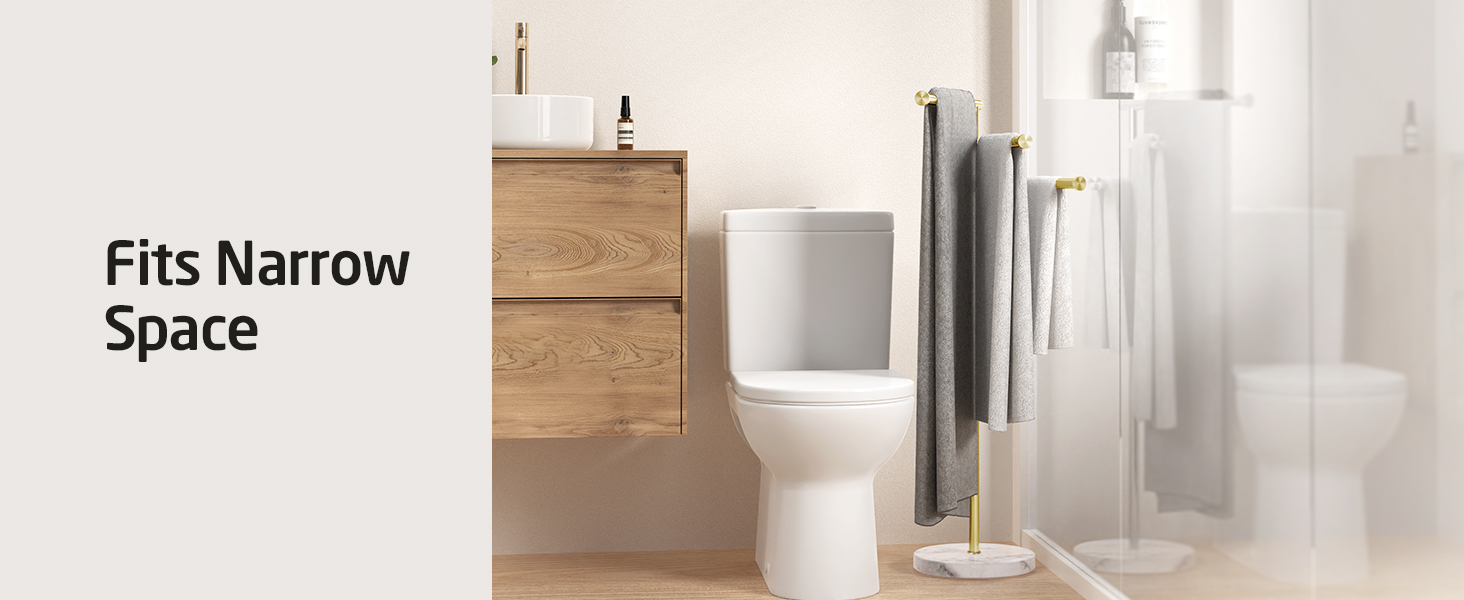 Підставка для рушників KES Gold, настільна, з нержавіючої сталі 18/8, з мамарморовою основою, 3-х ярусна, BTH219-BZ