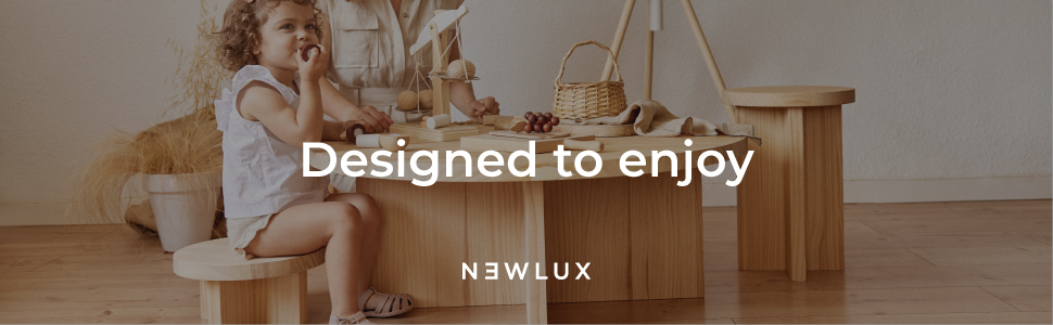 Вентилятор підлоговий Newlux W130 безлопатевий, 45W, 103.5 см, 3 режими, 70° осциляція, таймер 12h, з пультом, чорний