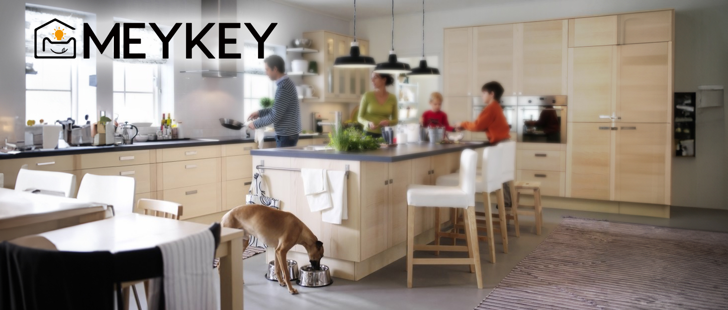 Meykey Electric Meat Grinder - 2000W 3-in-1 Meat & Sausage Maker with Stainless Steel & Reverse Function