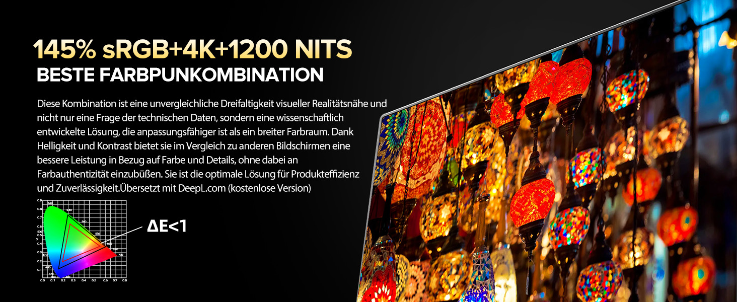 Портативний монітор UPERFECT 4K UHD 16