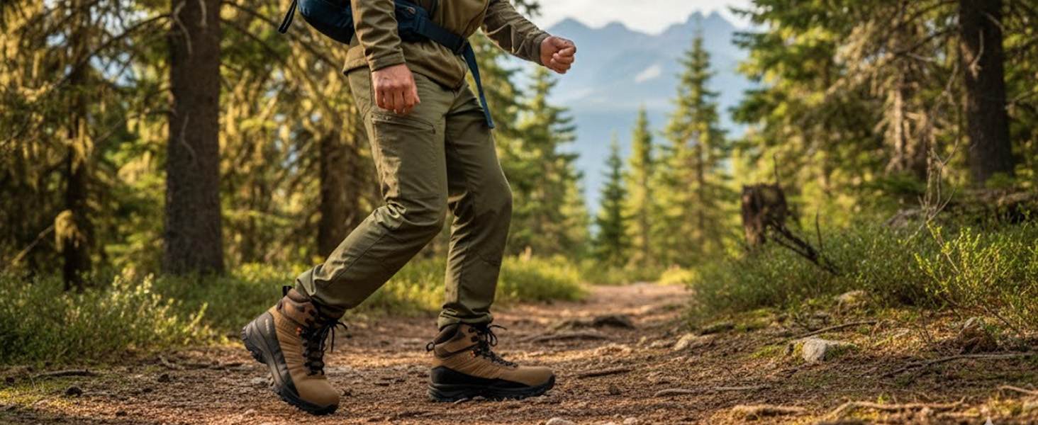 Черевики безпеки Spietz для чоловіків: легкі робочі черевики з композитною захисною капою, антистатичні, неслизькі, водонепроникні, для промисловості та будівництва, коричневі, розміри EU 39–46 43 EU