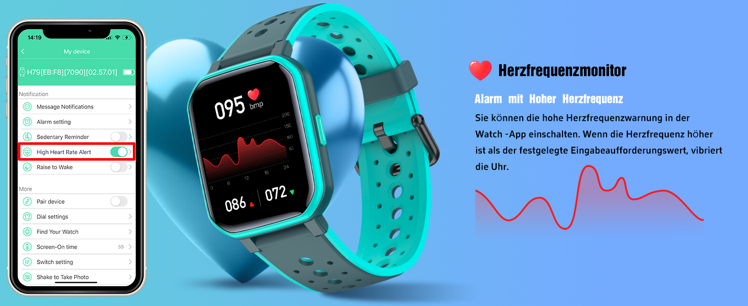 Дитячий розумний годинник Kinder Smartwatch: фітнес-трекер, IP68, 19 режимів, моніторинг серця та сну, 19 спортивних режимів, зелений колір