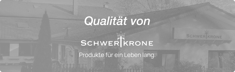 Ніж для хліба Schwertkrone® з хвилястим лезом, 19 см - Ніж для нарізання хліба та булочок з нержавіючої сталі, зроблене в Золінгені, Німеччина