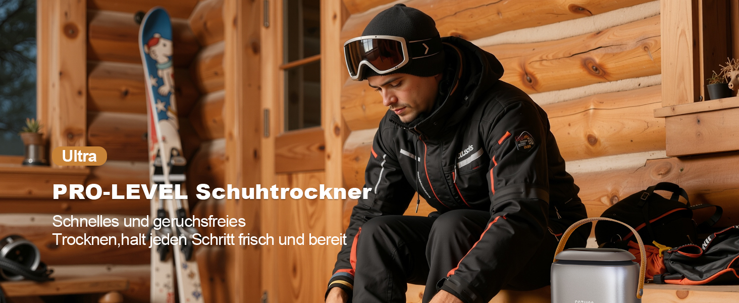 Сушарка для взуття електрична SOTHING 95W з озонуванням, 3 режими, таймер до 9 годин, для лижних черевиків