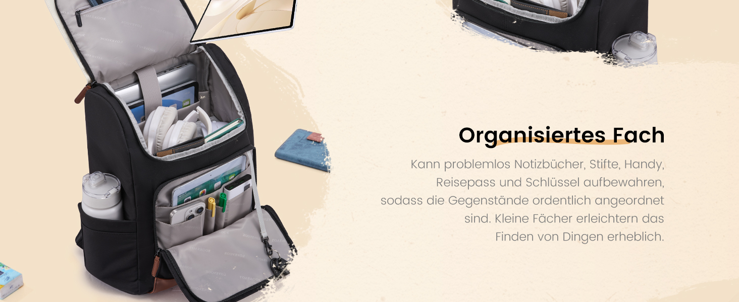 LOVEVOOK Рюкзак для дівчаток-підлітків, водовідштовхуючий рюкзак для ноутбука 15.6