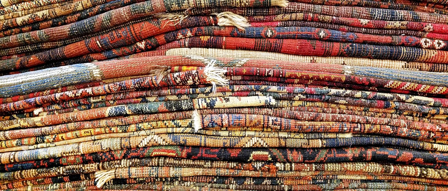 Шкіряний килим з високим ворсом Shaggy, бежевий/кремовий, 140x200 см - елегантний, з блискучою поверхнею