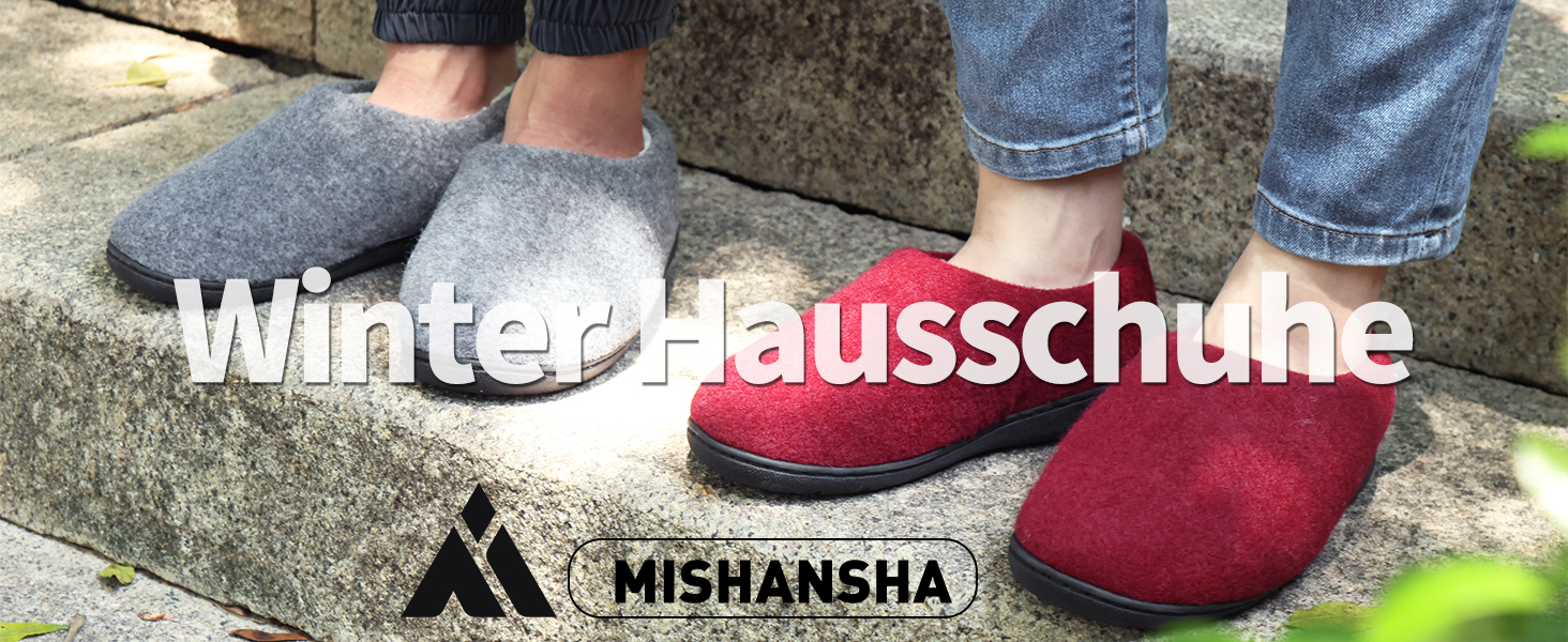 Тапочки халатні Mishansha зимові, теплий memory foam, підошва з твердим протектором, розмір 36-47, білий (сірий, 40/41 EU)