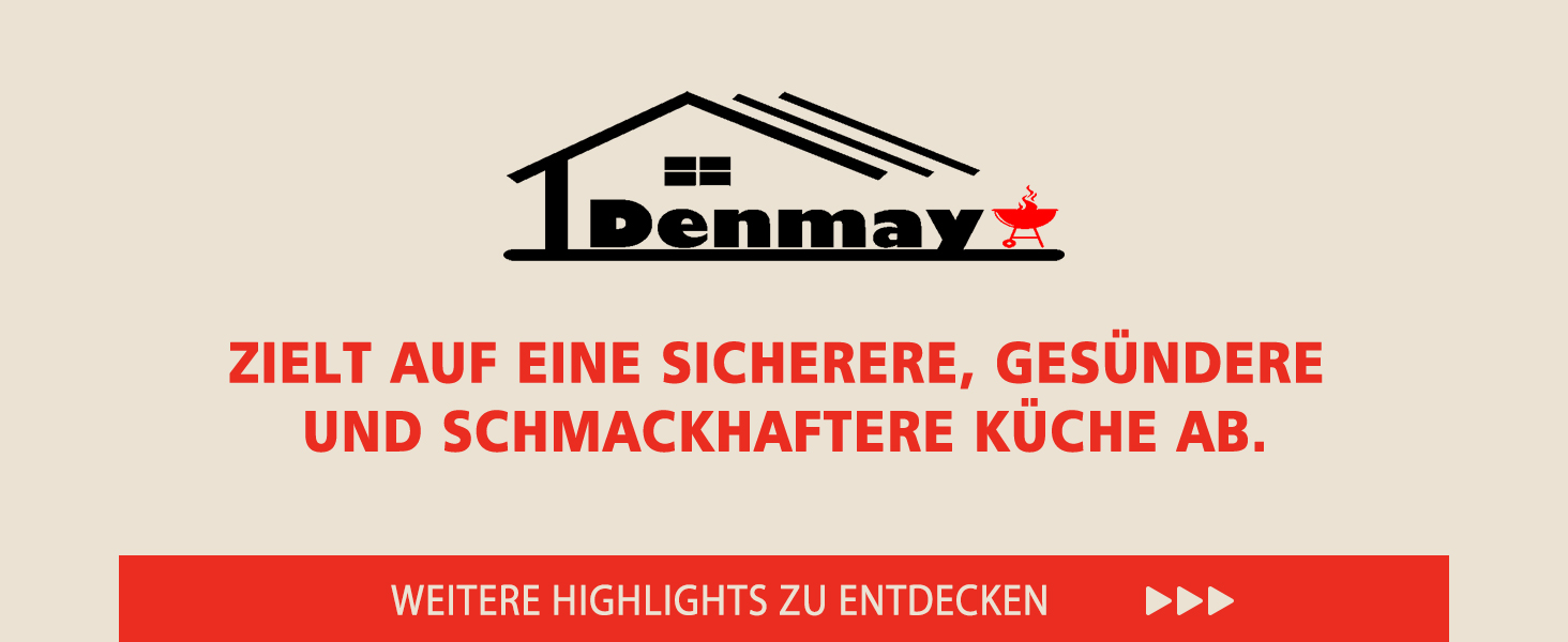 Набір чавунної емальованої посуду Denmay 7 предметів: голландська піч, сковорода, каструля для тушкування, соусник, 3 кришки, червоний. Підходить для всіх типів плит.
