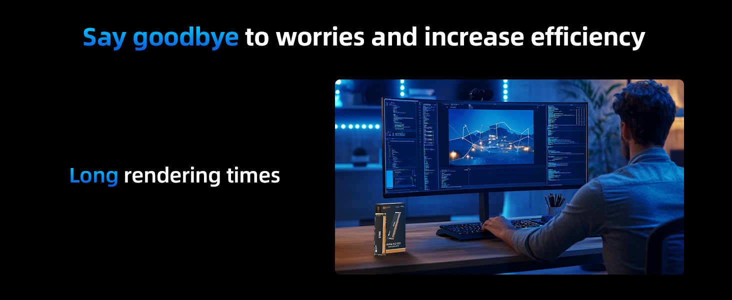 SSD SanZang Master 2TB M.2 NVMe PCIe Gen4 - Швидкий диск для ігор та графіки