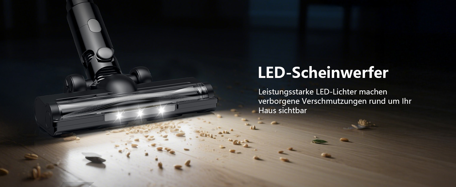 Акумуляторний пилосос 700W з безщітковим мотором, 60000Pa, 70 хвилин роботи, Smart Display, захист від заплутування, для твердих поверхонь та шерсті тварин