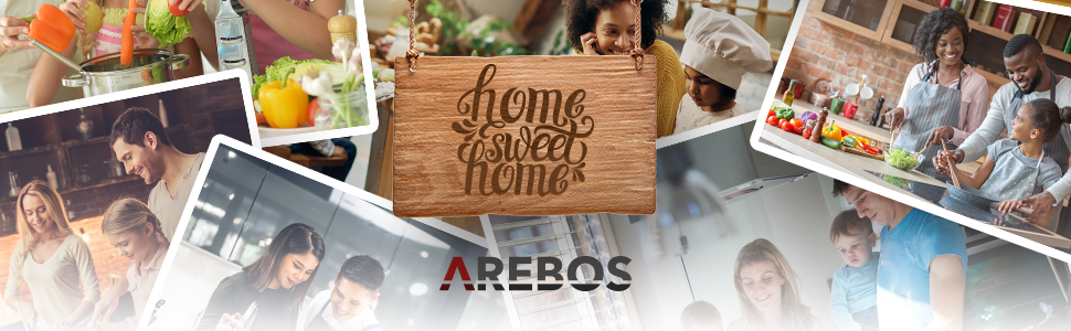 Візок для покупок Arebos 3в1, 56 л, з ізотермічним відділенням, складаний, знімна сумка на колесах, чорний