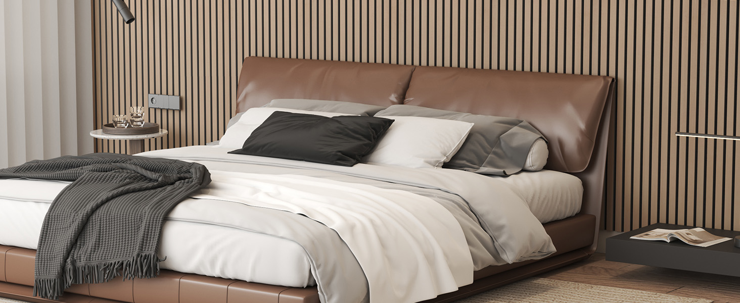 TONOR Акустичні панелі з шпонату дерева, 2,88 м² (4 шт.), 120x60x1,9 см, 3D панелі для декору та звукоізоляції, для вітальні, офісу