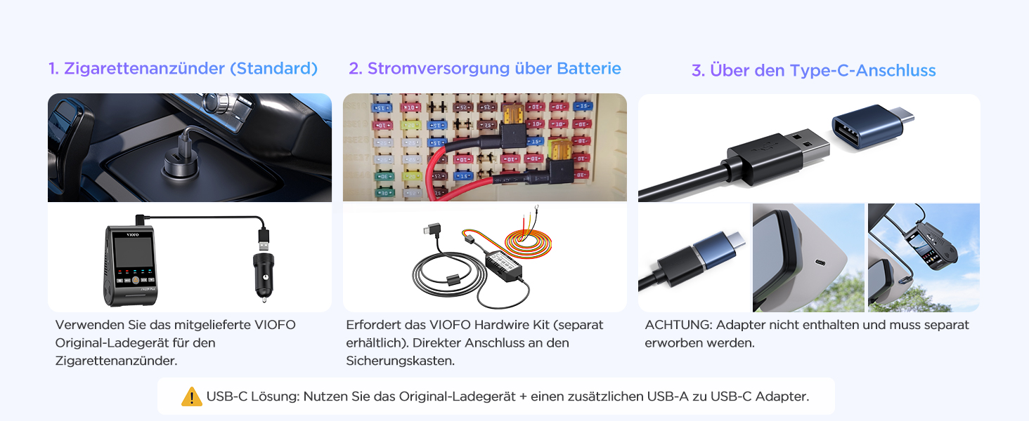 Відеореєстратор VIOFO A229 Pro 4K STARVIS 2, HDR з GPS, Wi-Fi 5GHz, CPL-фільтром та нічним баченням 2.0
