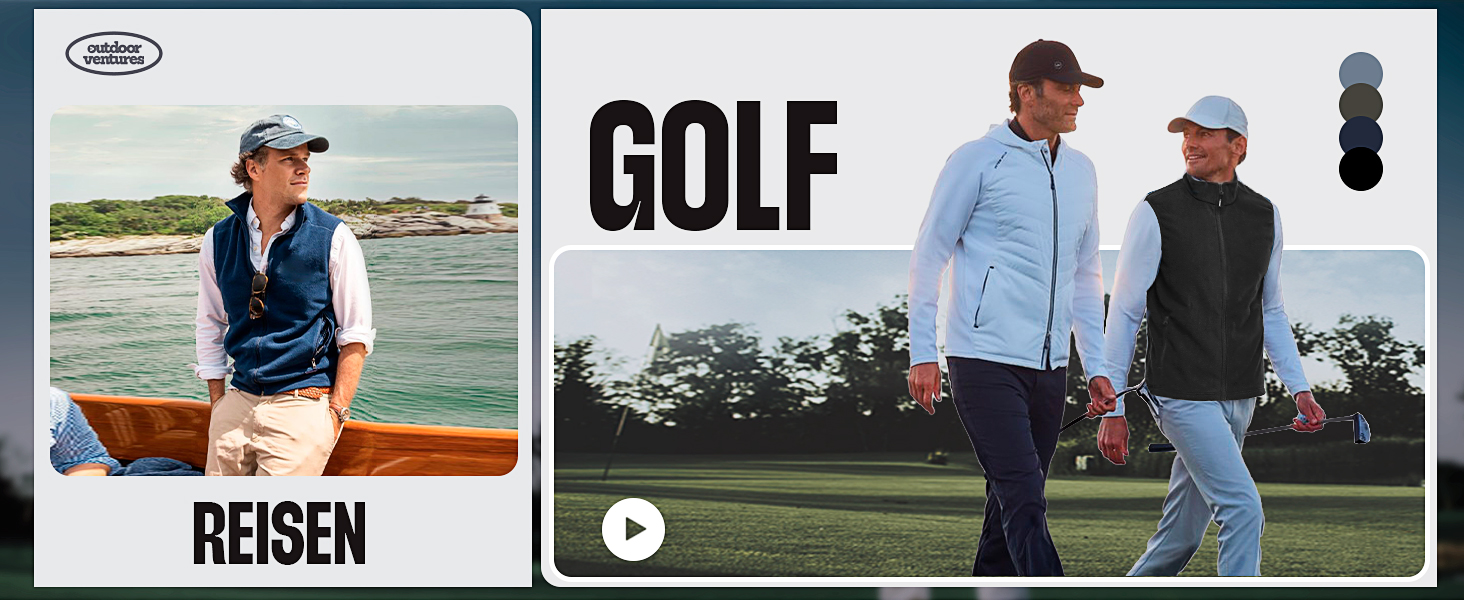 Флісова жилетка чоловіча Outdoor Ventures з довгими рукавами, тепла, вітронепроникна, з підкладкою, зимова жилетка, робоча жилетка для чоловіків з кишенями на блискавці (XL, Dim Gray)