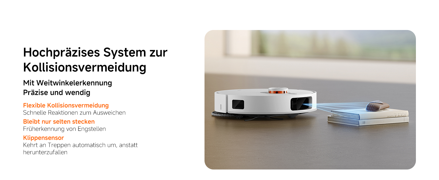 Робот-пилосос Xiaomi X20 Pro з функцією вологого прибирання, потужність всмоктування 6000 Па, піднімаючі швабри