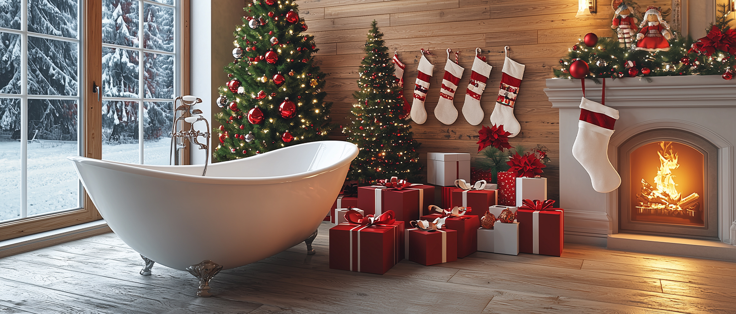 Шторка для душу Bonhause 180x180 см, водонепроникна, антигрибкова, смугаста, поліестер, для ванної кімнати, з 12 кільцями, колір Teal