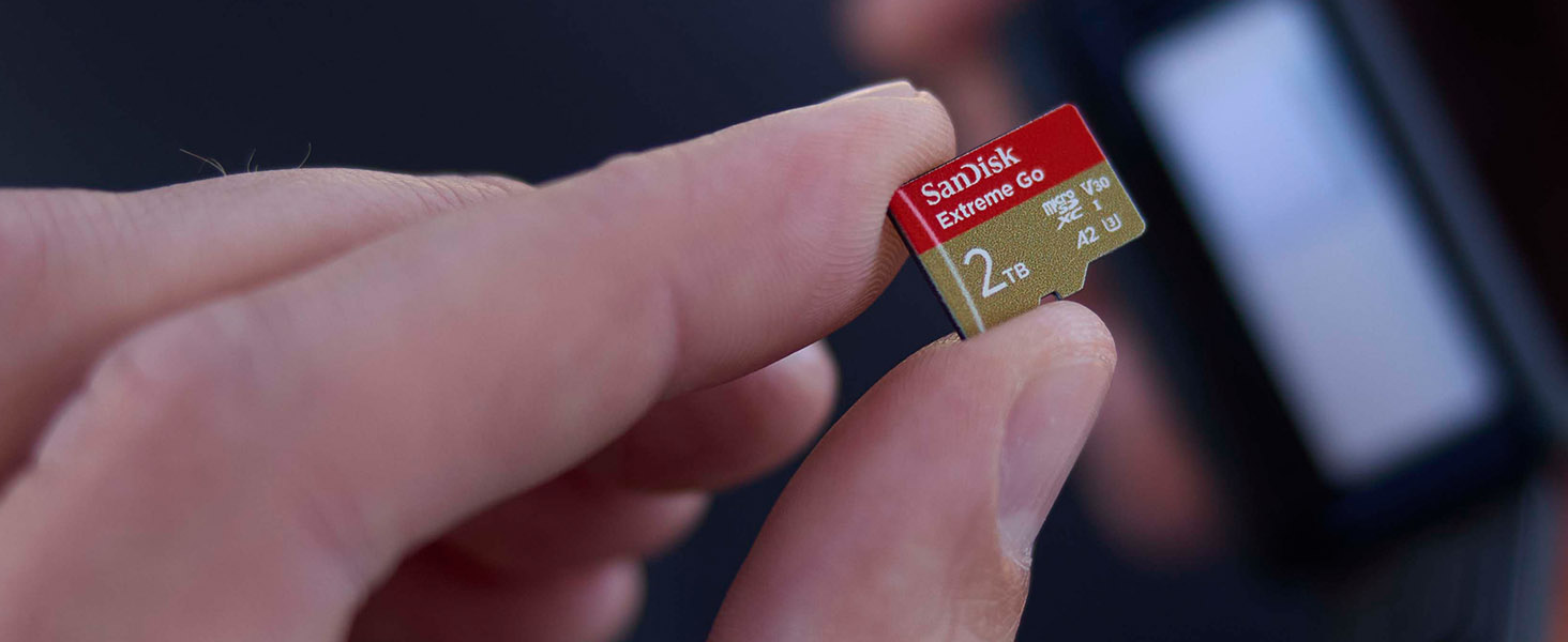 Карта пам'яті SanDisk 128GB Extreme microSDXC з адаптером, швидкість читання до 190МБ/с, клас U3, V30