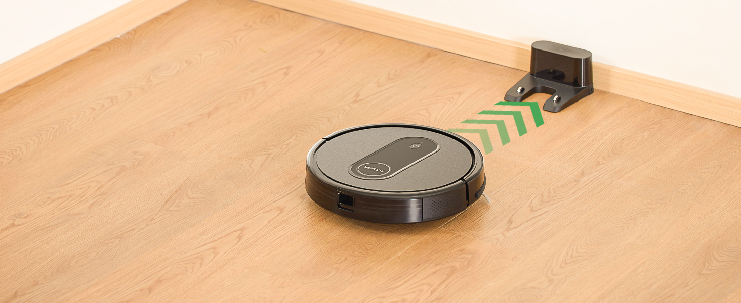 Робот-пилосос Vactidy Nimble T7 з функцією миття підлоги, потужність 2800Pa, час роботи 120 хвилин, керування через Alexa/App/Siri, для видалення шерсті тварин та прибирання килимів