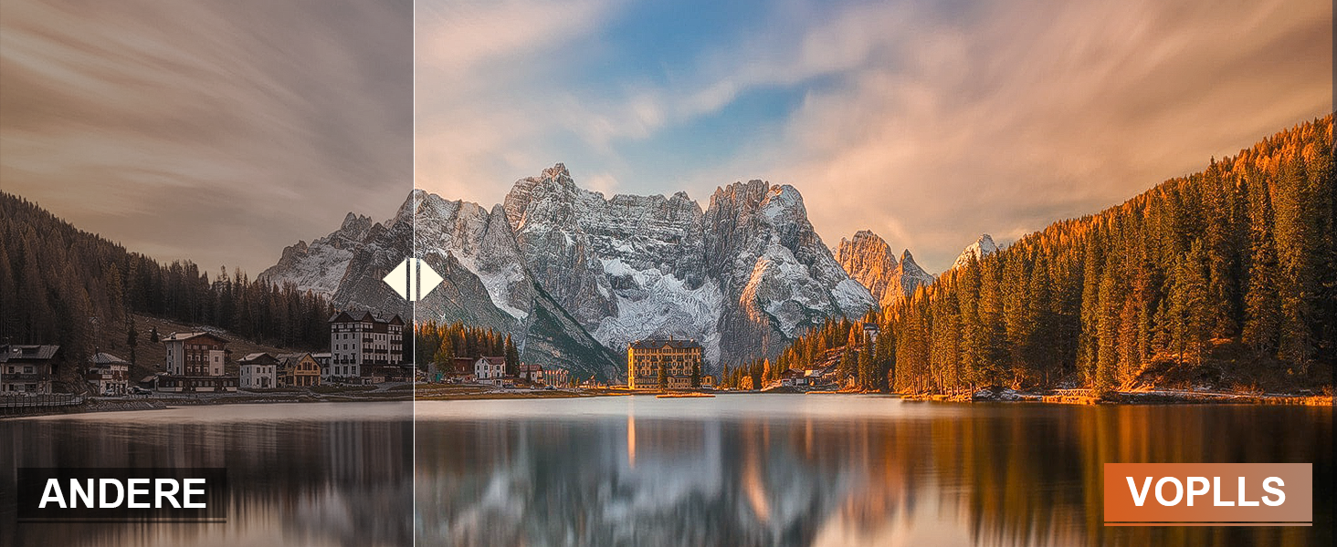 Проектор Mini Beamer 1080P Full HD 600ANSI з автофокусом, корекцією трапеції, WiFi6, Bluetooth, 4K, 50% зум, 360° обертання для дому та мобільного використання