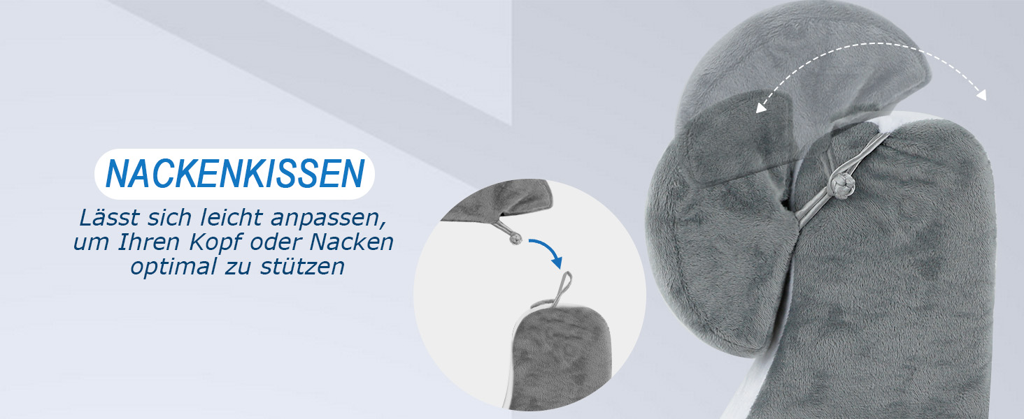 HOMCA Подушка для читання та відпочинку в ліжко та на диван з знімною подушкою для шиї та підлокітником, подушка для спини, подушка для стіни, багатофункціональна подушка-клинок для читання, роботи, перегляду телевізора (36x40x48 см)