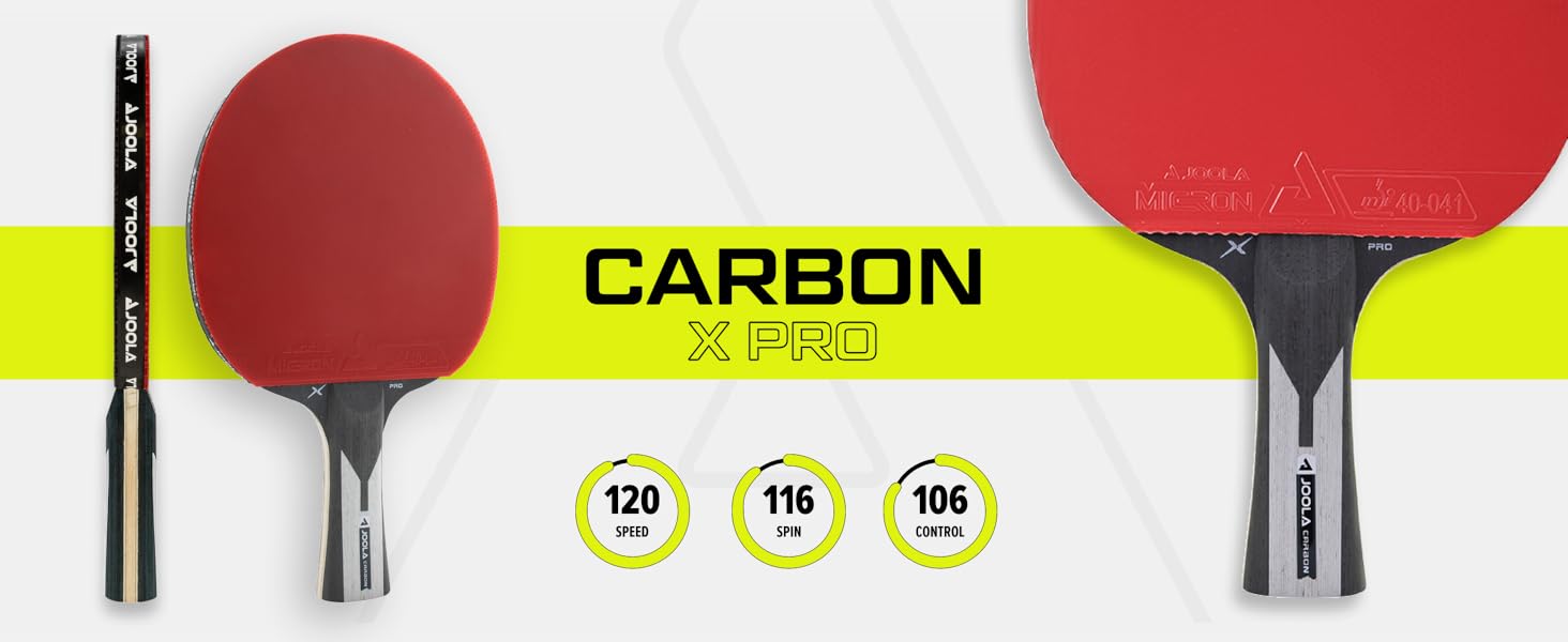 Стіл тенісний, ракетка JOOLA Carbon Pro, схвалена ITTF, професійна, для змагань
