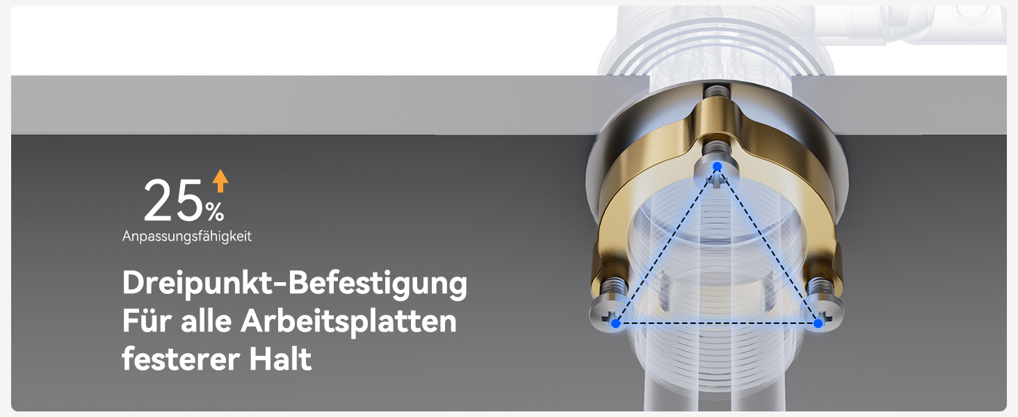 Кран кухонний CECIPA з висувною лійкою, високий поворотний вилив, 360° оберт, нержавіюча сталь, чорний