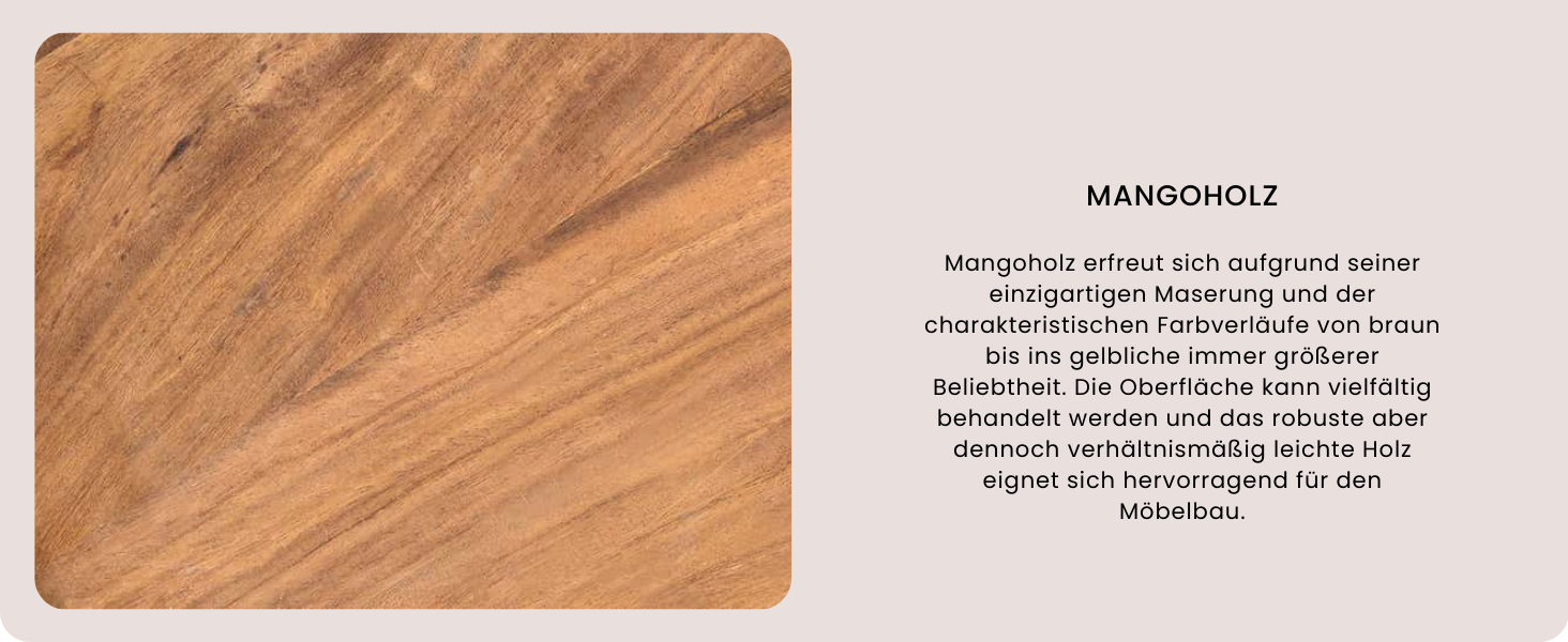 Large Makassar Tablet 50cm Sheesham Smoke Finish Serving Tray Wooden Tray Serving Table Bed Table