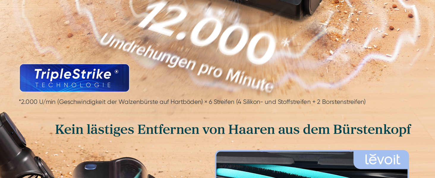Бездротовий пилосос Levoit LVAC-200 - 4-в-1, для дому та авто, 75 м², фільтрація 99,9%, видалення шерсті тварин