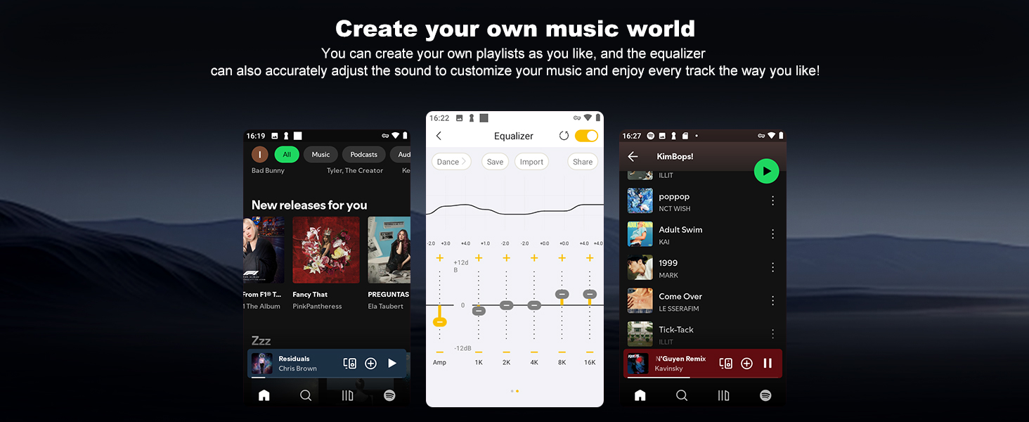 MP3 плеєр 80GB з Bluetooth та WiFi, 4.0