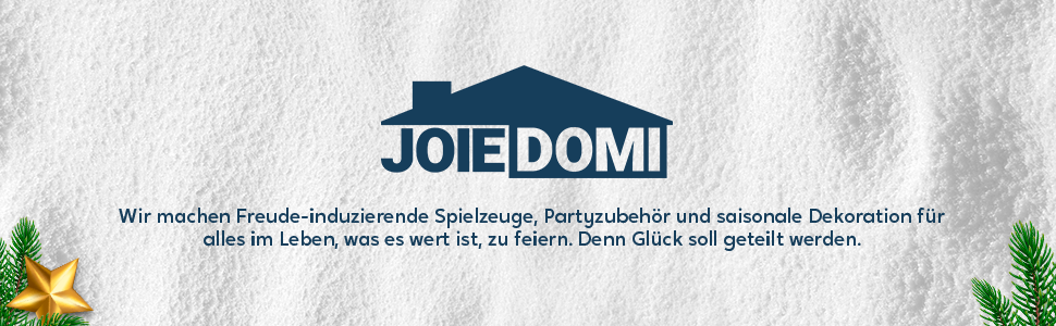 12 блакитних новорічних кулі Joiedomi, 6 см, безпечні, для прикраси ялинки та декору
