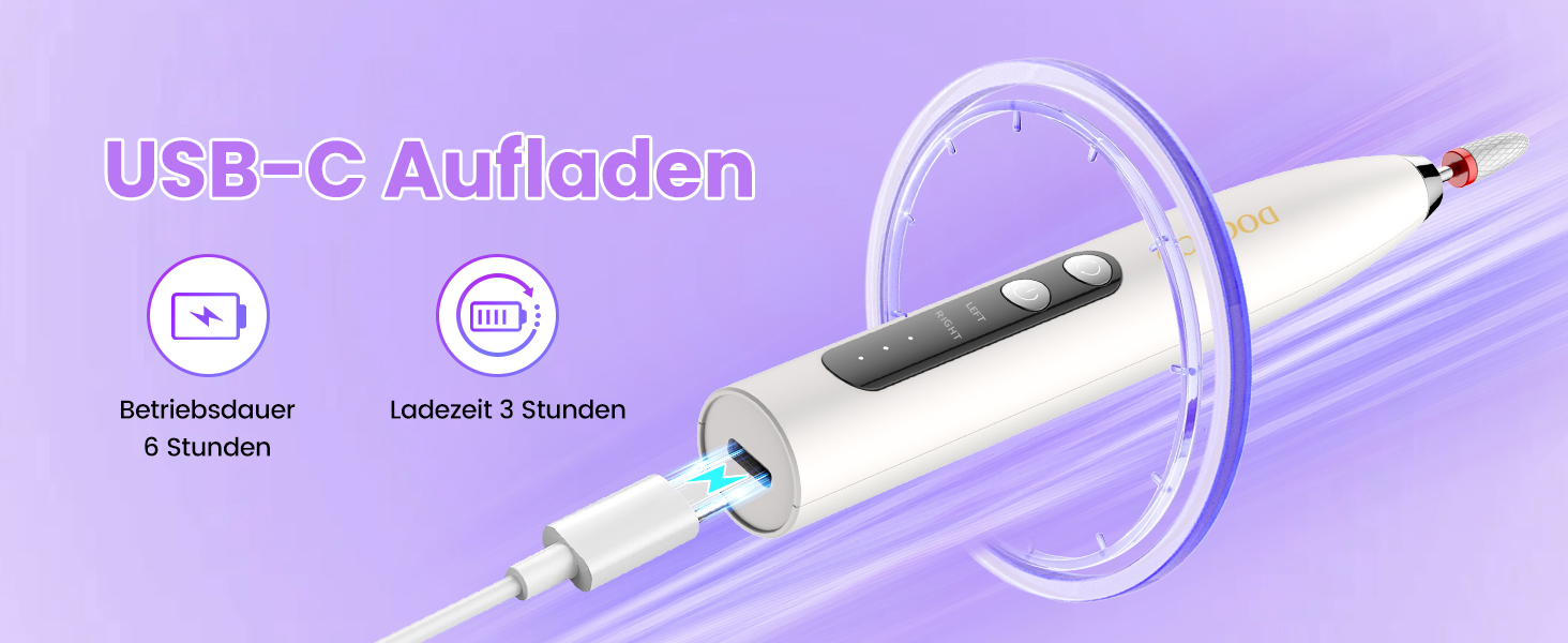 Електричний фрезер для нігтів 15 в 1: професійний набір для манікюру та педикюру, 35000 об/хв, для гелю та акрилу