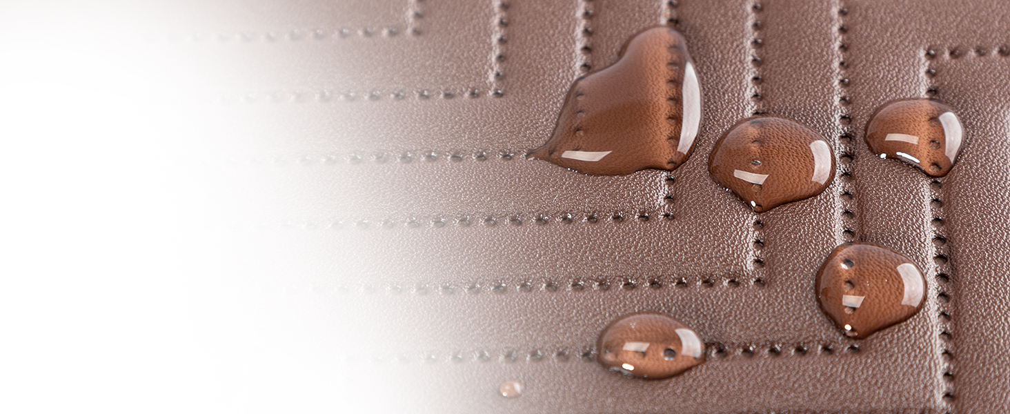 Автомобільне ліжко для собак Petfit, кошик для собак у машину, з кріпленням для безпечного ременя, для маленьких собак, знімні чохли, шкіра, темно-коричневий (S)