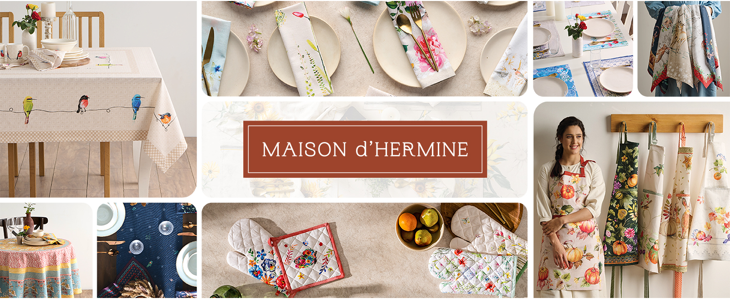 Кухонні рушники Maison d'Hermine Gastronomie, 100% бавовна, багатофункціональні, м'які та поглинаючі, для кухні та бару, 50,8x70,1 см
