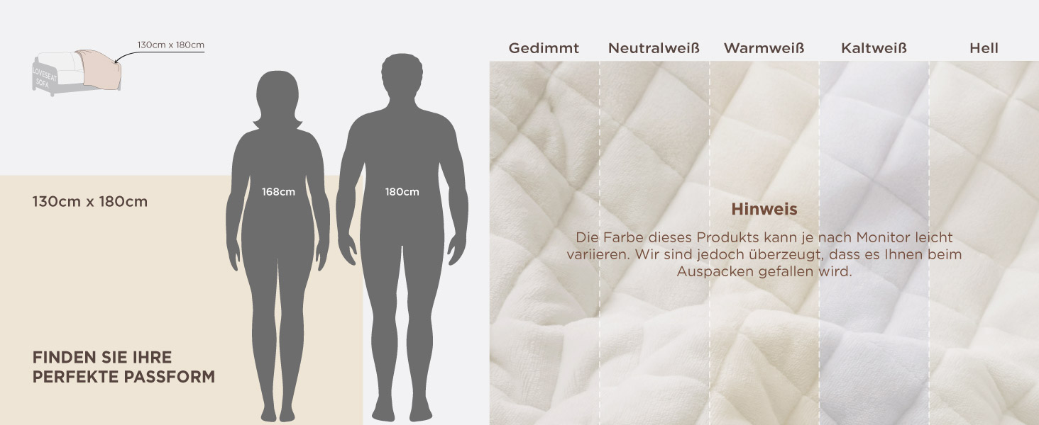 Електрична ковдра BEDSURE з автовимкненням, 130x180 см, сіра. 6 режимів нагріву, таймер 10 годин. Ідеальний подарунок для жінок та мами.