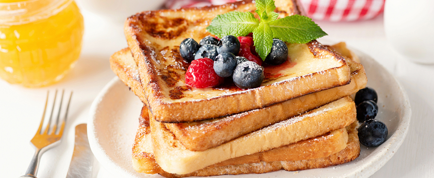 Тостер Aigostar 750W з 7 рівнями підсмажування, функціями розморожування та підігріву, 2 слоти для тостів, чорний