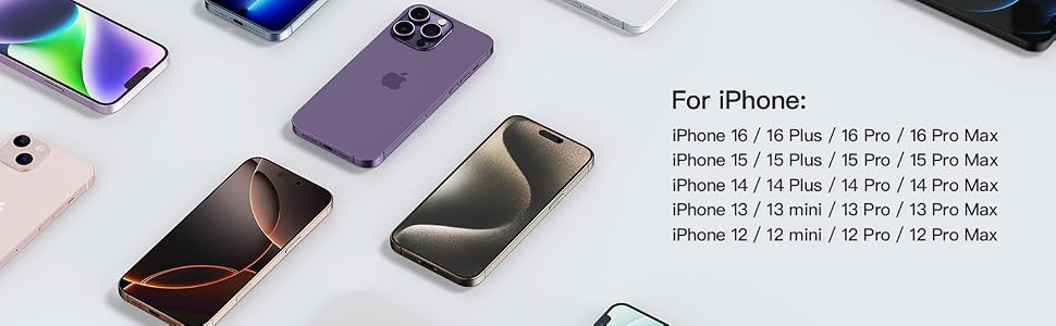 Магнітний бездротовий Power Bank 10000mAh 20W з швидкою зарядкою для iPhone 17 16 15 14 13 12 Pro Max, iPad, Samsung Galaxy