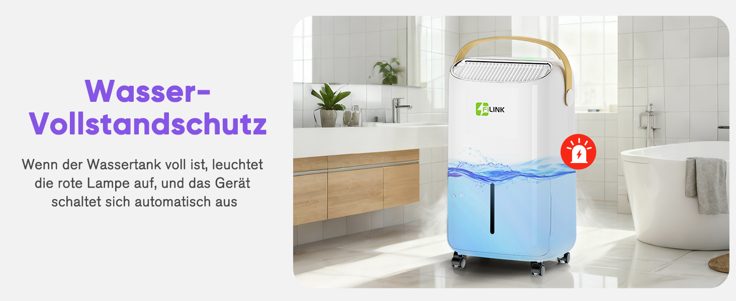 Електричний осушувач повітря 9л/24г, тихий, з дитячим блокуванням, захистом від переливу та автоматичним перезапуском. Підходить для спальні, ванної кімнати, підвалу та пральні. Осушувач повітря 16л/день.