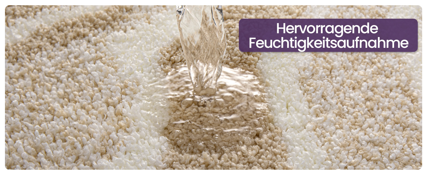 Килимок для ванної кімнати DEXI 44 x 76 см, антиковзаючий, миючий, мікрофібра, вбираючий, бежевий