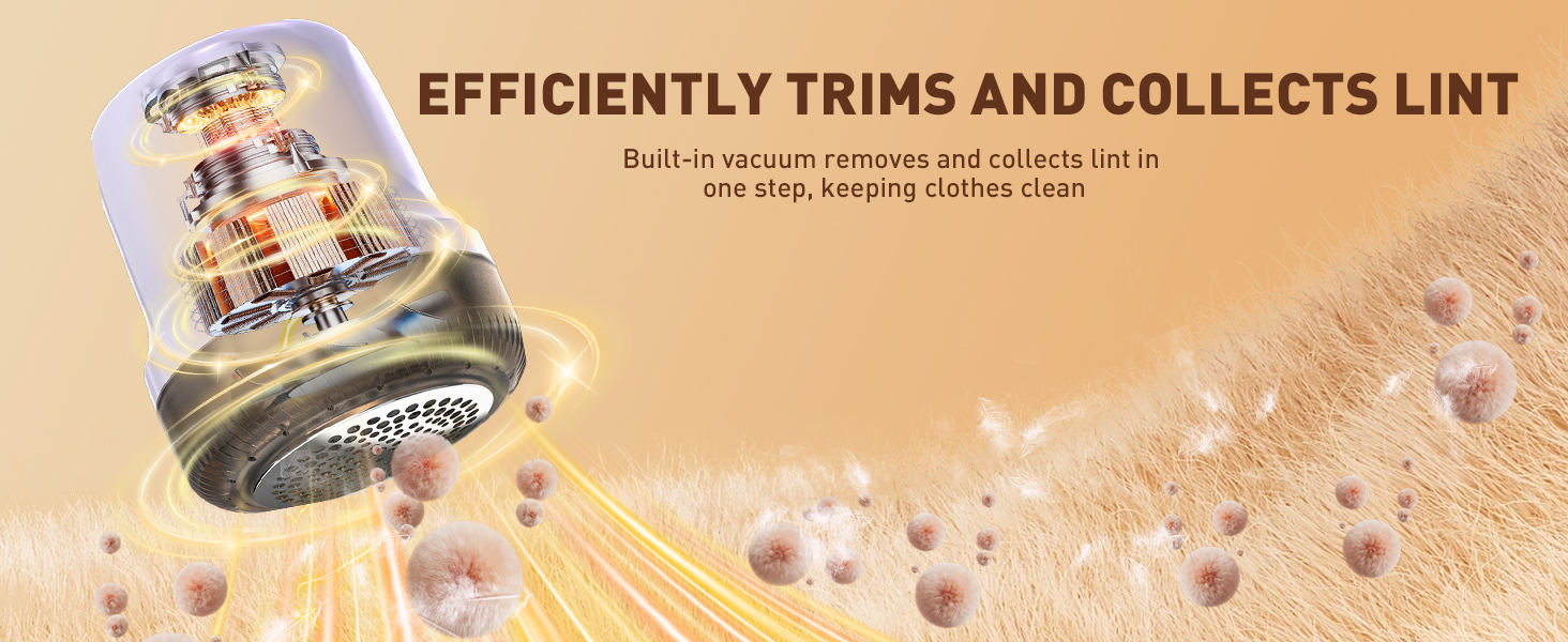 Електричний видалення ворсу для одягу та меблів COPPA, 6 лез, 3 швидкості, перезаряджається, з індикатором заряду, фіолетовий