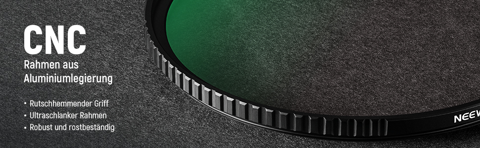 Фільтр NEEWER 82mm MC UV з 24-шаровим покриттям Nano, захисний фільтр з оптичного HD скла, водонепроникний, стійкий до подряпин, ультратонкий алюмінієвий корпус