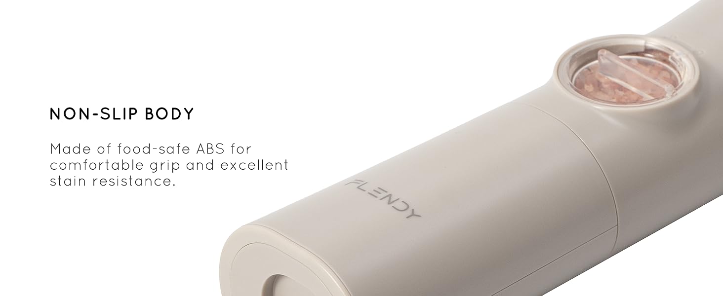 Flendy електричний набір млинців для солі та перцю, 2 шт., з USB-C зарядкою, для сухих спецій