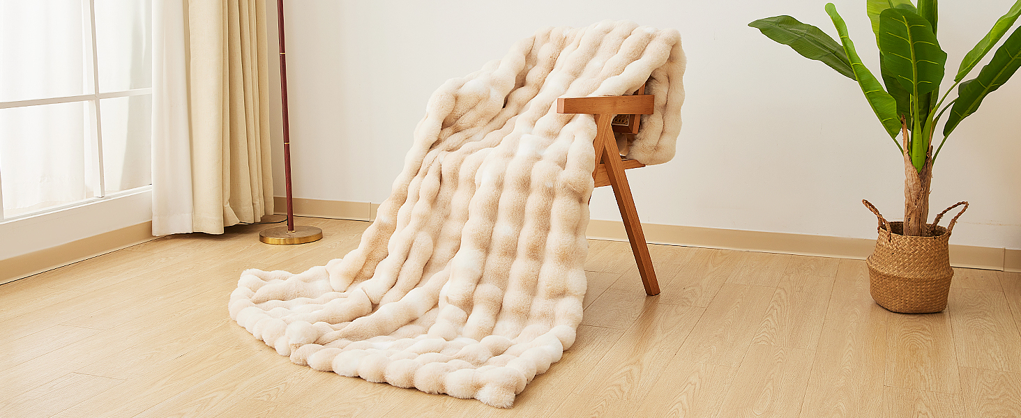 М'яка ковдра з штучного хутра, 130x150 см, рожева. Ковдра з плюшу, тепла, для дому, на диван, ліжко.