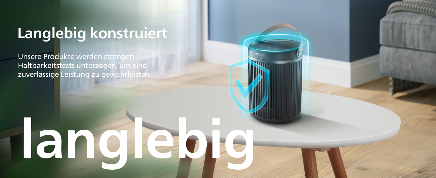 Керамічний тепловентилятор-товпіль Philips Smart 5000 серії, 2000 Вт, чорний