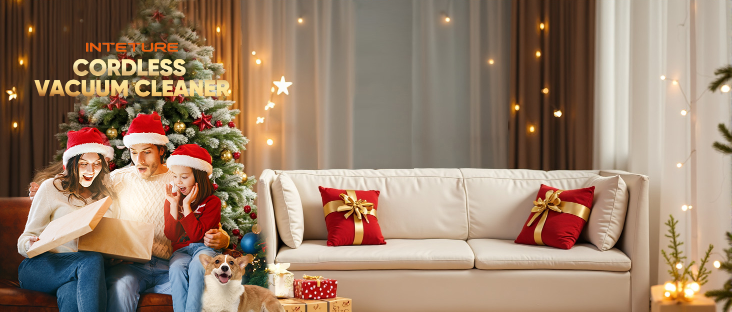 Бездротовий акумуляторний пилосос 600W/50KPA/65хв з док-станцією, для дому та авто, блакитний