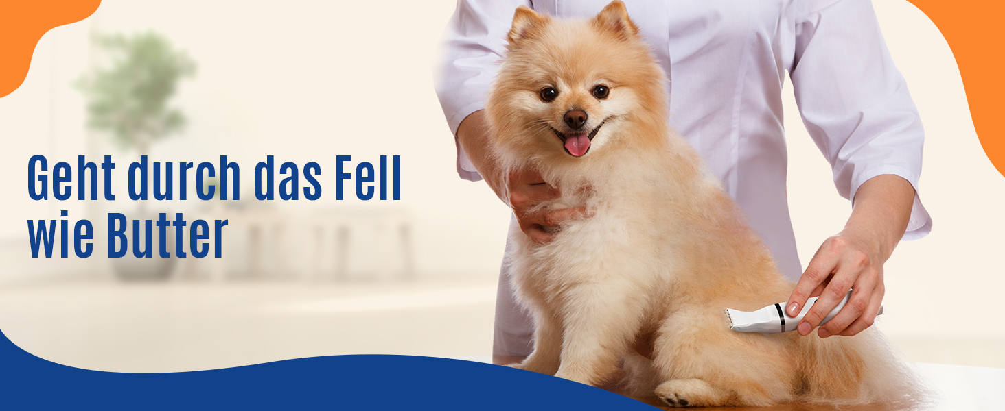 Триммер для собак Oneisall з подвійними лезами: для догляду за лапами, очима, вухами, обличчям та тілом