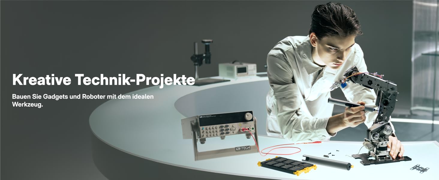 HOTO SNAPBLOQ™ S-A01 Міні Електричний Набір Викруток, Прецизійний Інструмент для Ремонту, 3 Регулювання Моменту, для Телефонів, Ноутбуків, Окулярів та Годинників