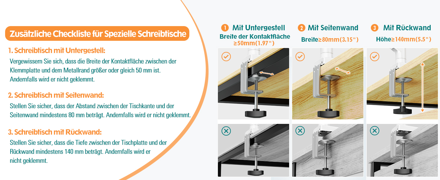 Кріплення для монітора ELIVED EV004W: газ-амортизатор, регулювання висоти, нахил, поворот, VESA 75/100mm (13-32 дюйми)