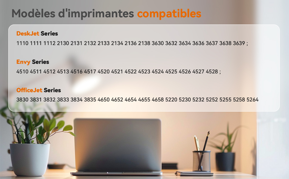 Комплект картриджів 302 XL для принтерів HP Envy 4520, 4522, 4525, 4527, Officejet 3830, 3831, 4650, 5230, DeskJet 1110, 2130, 3630, 3636, 3639 (чорний, кольоровий)
