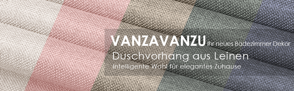 Штора для ванної кімнати льон з металевими кільцями, бежева 182x182 см - Водонепроникний текстильний комплект для ванни