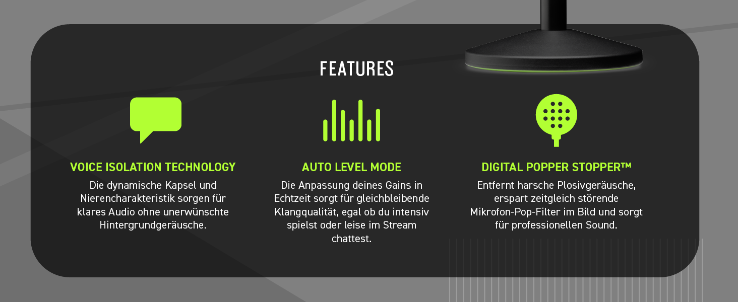 Shure MV6 USB Мікрофон для Ігор та Стрімінгу, Динамічний, USB-C, для PC Gamer та Стрімера